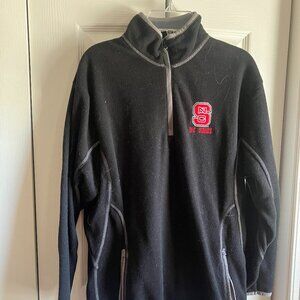 NC State Fleece Zip Up Pull Over